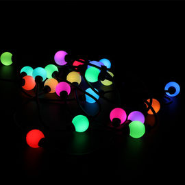 Van het flexibele RGB Pixel LEIDENE het Parkdecoratie met 16 bits Punt Lichtgewicht Draagbare Thema