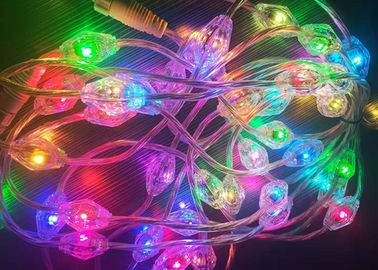 De commerciële RGB Lichten van het Gordijn Lichte Lichtgewichtbatterij In werking gestelde Geleide Koord