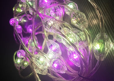 De commerciële RGB Lichten van het Gordijn Lichte Lichtgewichtbatterij In werking gestelde Geleide Koord