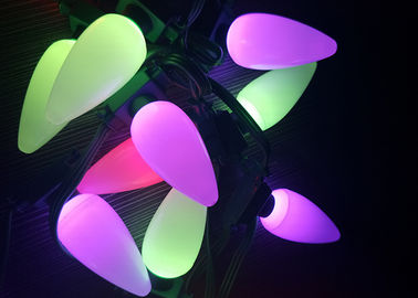 Van Decoratieve LEIDENE van de vakantiegebeurtenis LEIDENE Koordlichten Slimme RGB Kerstmislichten
