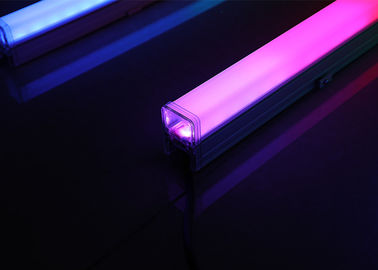 Van de de Kleuren RGB Buis van pvc Volledige Lichte Gecanneleerde Berijpte de Oppervlakte Vierkante LEIDENE T.L.-buis