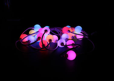 Maak de geleide ball12V-van de LEIDENE van de de Kleuren Hoge Helderheid Pixelbal Volledige decoratieve lichten waterdicht