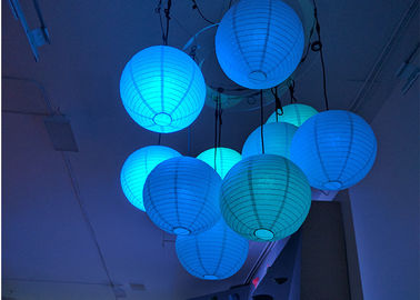 De Waterdichte RGB Lichte Bol die van pvc 500mm Aangepaste Beschikbare Grootte hangen